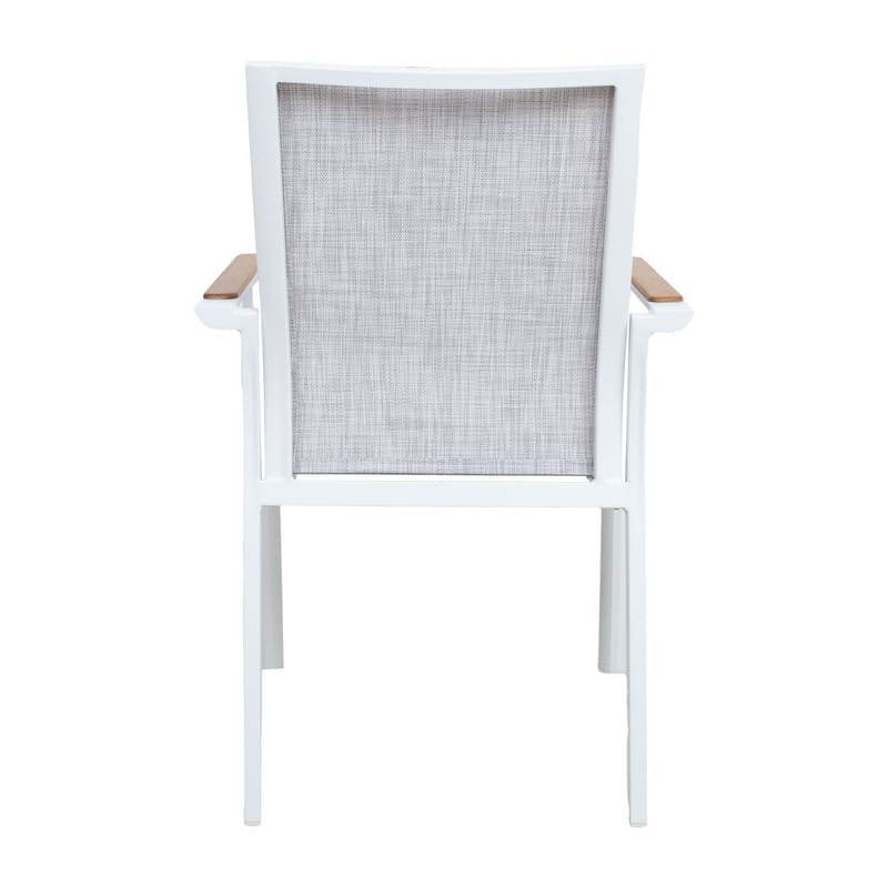 Stol HOME4YOU Savo hvit - Hvit - Hagemøbler - Balkong - Balkongmøbler - Balkongstoler