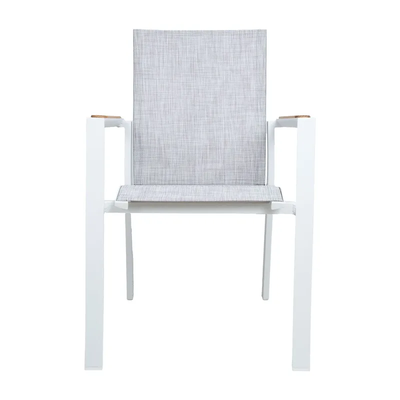 Stol HOME4YOU Savo hvit - Hvit - Hagemøbler - Balkong - Balkongmøbler - Balkongstoler