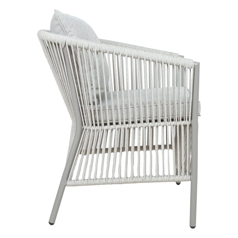 Stol HOME4YOU Silva gråbeige - Gråbeige - Hagemøbler - Balkong - Balkongmøbler - Balkongstoler