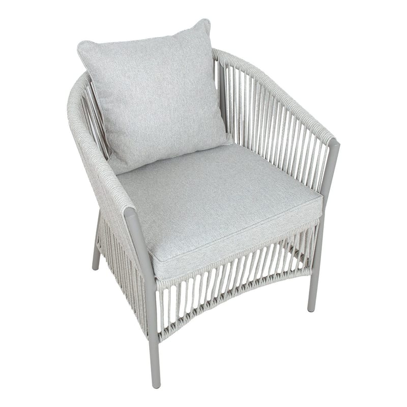 Stol HOME4YOU Silva gråbeige - Gråbeige - Hagemøbler - Balkong - Balkongmøbler - Balkongstoler