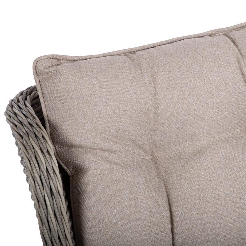 Stol HOME4YOU Trento Lysegrå - Lysegrå - Hagemøbler - Balkong - Balkongmøbler - Balkongstoler