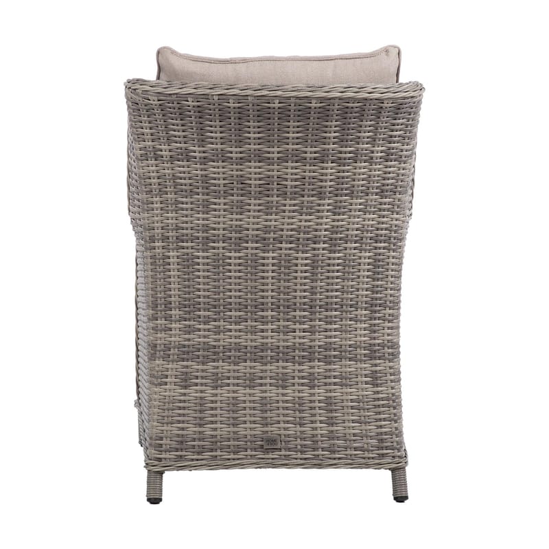 Stol HOME4YOU Trento Lysegrå - Lysegrå - Hagemøbler - Balkong - Balkongmøbler - Balkongstoler