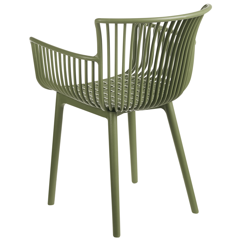 Stol utendørs Pesaro - grønn - Hagemøbler - Balkong - Balkongmøbler - Balkongstoler