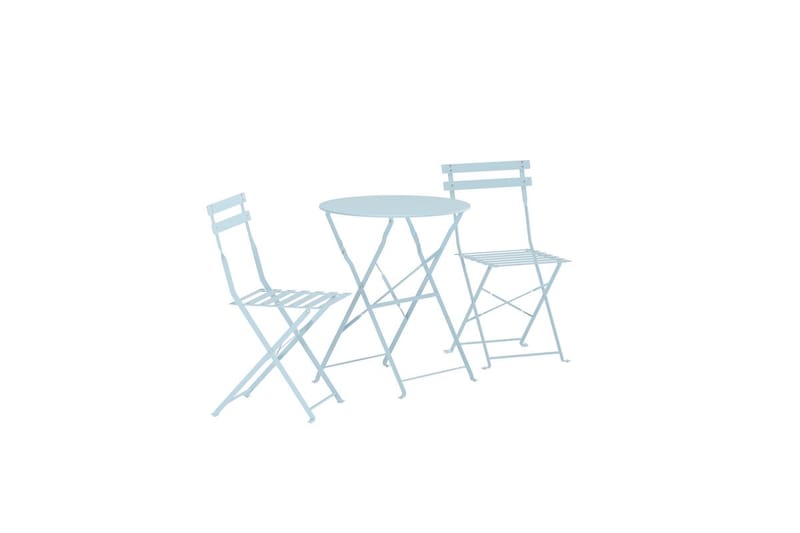 Tao kafégruppe utendørs - Lys blå - Hagemøbler - Balkong - Balkongmøbler - Balkonggrupper