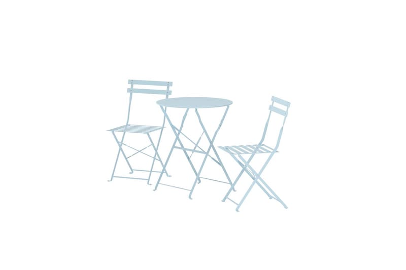 Tao kafégruppe utendørs - Lys blå - Hagemøbler - Balkong - Balkongmøbler - Balkonggrupper