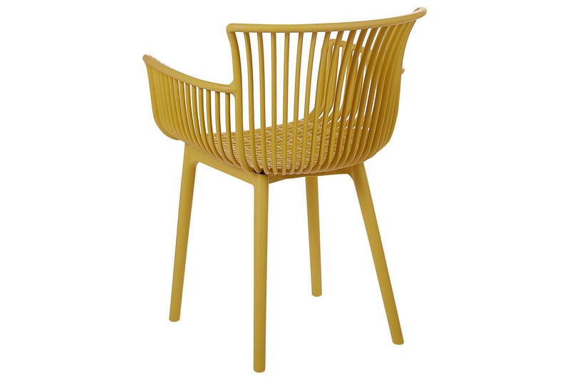 Taurisano Lenestol - Gul - Hagemøbler - Balkong - Balkongmøbler - Balkongstoler