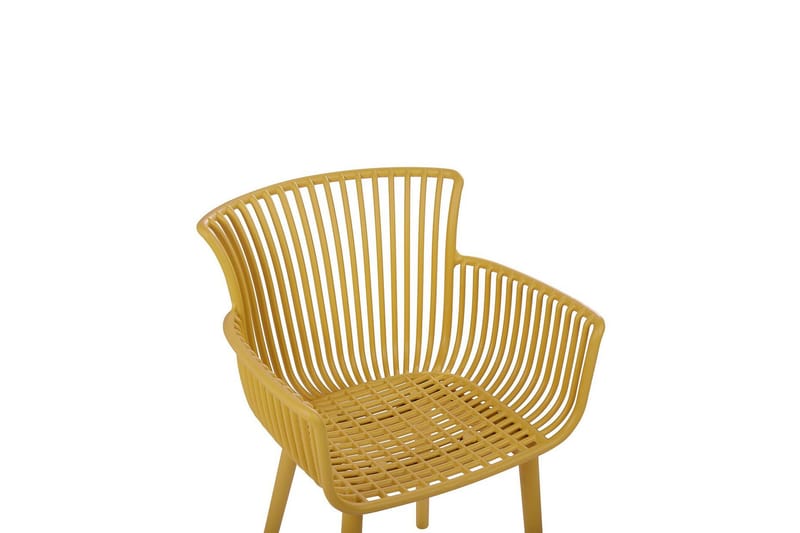 Taurisano Lenestol - Gul - Hagemøbler - Balkong - Balkongmøbler - Balkongstoler