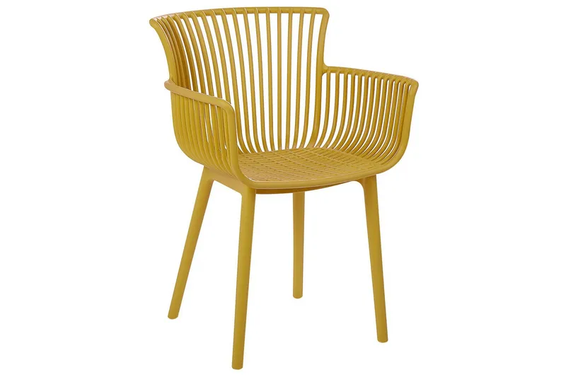 Taurisano Lenestol - Gul - Hagemøbler - Balkong - Balkongmøbler - Balkongstoler