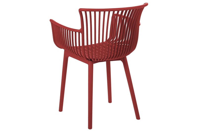 Taurisano Lenestol - Rød - Hagemøbler - Balkong - Balkongmøbler - Balkongstoler