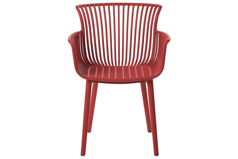 Taurisano Lenestol - Rød - Hagemøbler - Balkong - Balkongmøbler - Balkongstoler