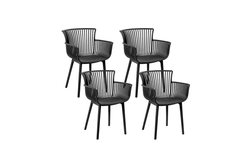 Taurisano Lenestol - Svart - Hagemøbler - Balkong - Balkongmøbler - Balkongstoler