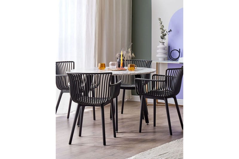 Taurisano Lenestol - Svart - Hagemøbler - Balkong - Balkongmøbler - Balkongstoler