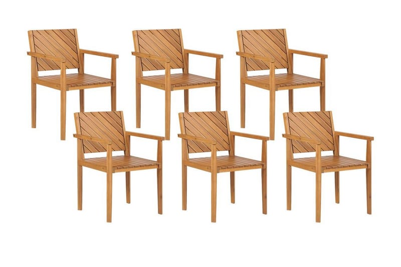 Taviano Lenestol - Lysebrun - Hagemøbler - Balkong - Balkongmøbler - Balkongstoler