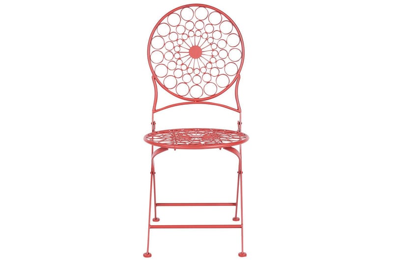 Terrace Spisestol Utendørs - Rød - Hagemøbler - Balkong - Balkongmøbler - Balkongstoler