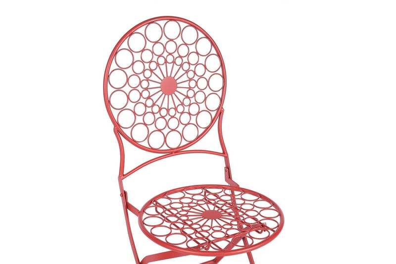 Terrace Spisestol Utendørs - Rød - Hagemøbler - Balkong - Balkongmøbler - Balkongstoler