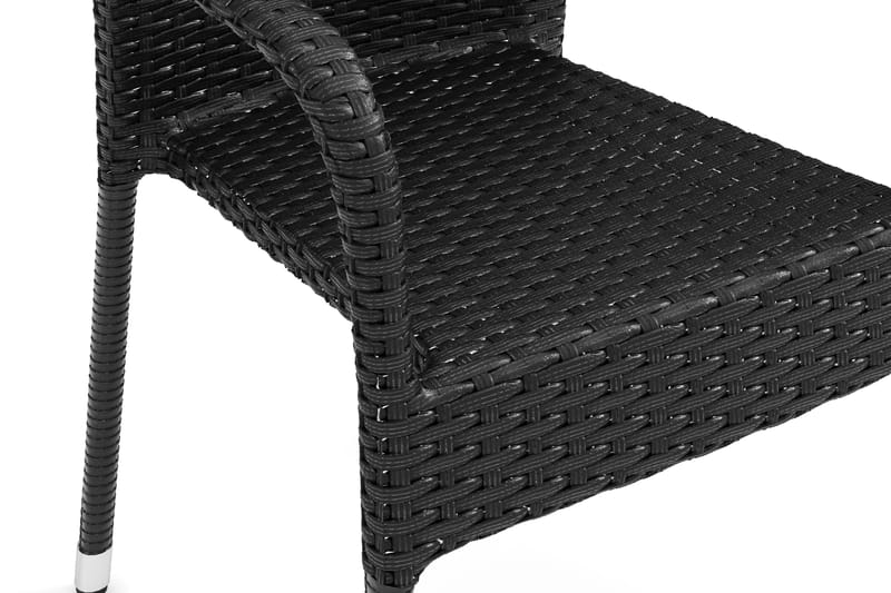 Thor Light utefåtølj - Svart - Hagemøbler - Balkong - Balkongmøbler - Balkongstoler