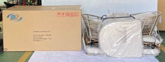 Torino Lounge - Beige - Hage - Utemiljø - Veranda & terrasse - Verandamøbler