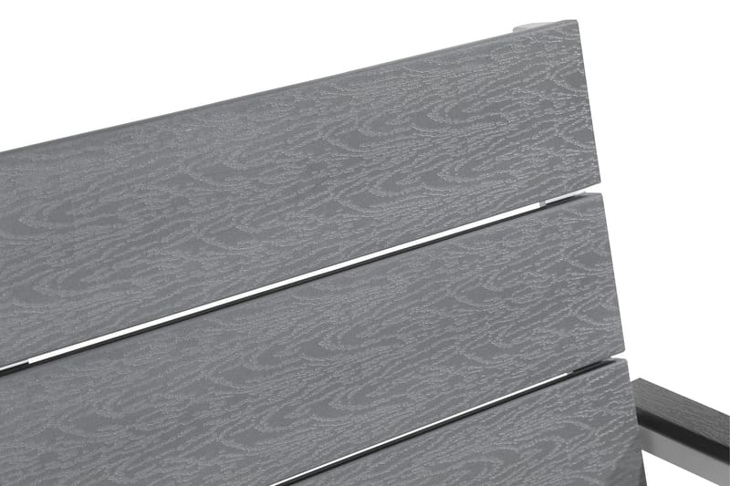 Tunis stablebar utestol Aintwood - Hvit/Grå - Hagemøbler - Balkong - Balkongmøbler - Balkongstoler