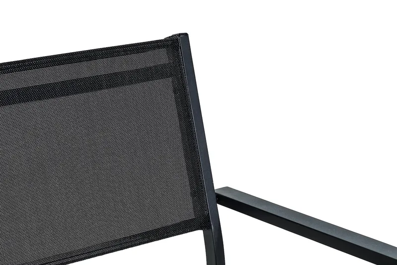 Tunis stablestol utendørs - Svart - Hagemøbler - Balkong - Balkongmøbler - Balkongstoler