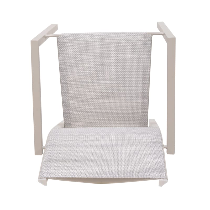 Urbanite Sett sidebord + 2 carverstoler - Lys Grå - Hagemøbler - Balkong - Balkongmøbler - Balkonggrupper