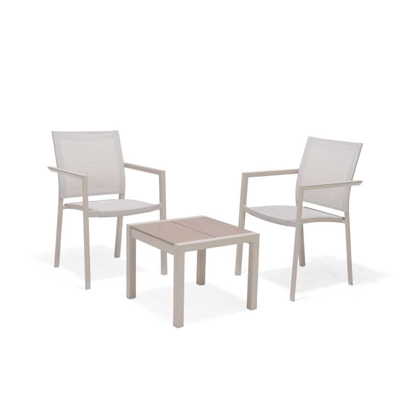 Urbanite Utesidebord 50×50 cm - Lys Grå - Hagemøbler - Balkong - Balkongmøbler - Balkongbord