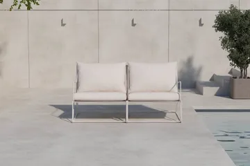Usteryd 2-seters Loungesofa - Hagemøbler - Balkong - Balkongmøbler - Balkongsofaer