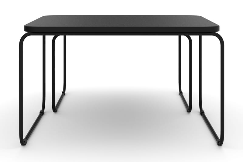 Usteryd Sett med Bord Utendørs - Svart - Hagemøbler - Balkong - Balkongmøbler - Balkongbord