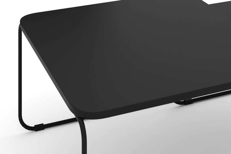 Usteryd Sett med Bord Utendørs - Svart - Hagemøbler - Balkong - Balkongmøbler - Balkongbord