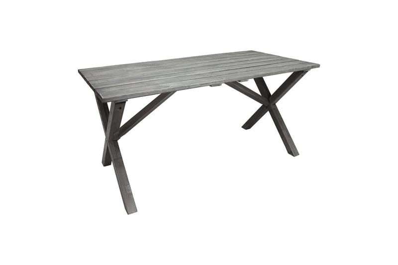 Utendørs møbelgruppe 150 cm bord & 4 Belize grå stoler Grå - Grå - Hagemøbler - Balkong - Balkongmøbler - Balkonggrupper