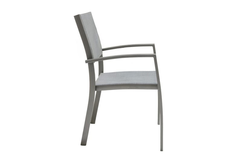 Utendørs møbelgruppe Lifestyle Garden Solana bistro bord + 2 x stabelbar lenestol - Hagemøbler - Balkong - Balkongmøbler - Balkonggrupper