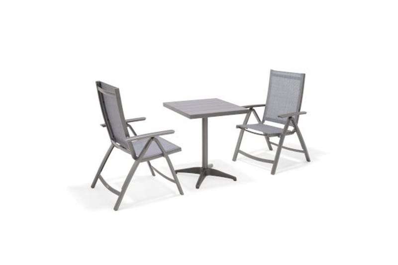 Utendørs møbelgruppe Lifestyle Garden Solana bistro bord + 2 x pos. lenestol, undefined