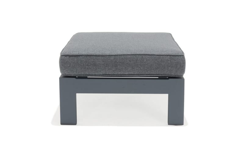 Utendørs møbelgruppe Lifestyle Garden PALAU 2x siderstol + 2x ottoman + sidebord 60 cm - Hagemøbler - Balkong - Balkongmøbler - Balkonggrupper