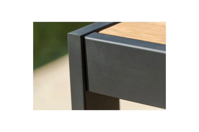 Utendørs møbelgruppe Lifestyle Garden PALAU 2x siderstol + sidebord 60 cm - Hagemøbler - Balkong - Balkongmøbler - Balkonggrupper