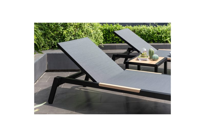 Utendørs møbelgruppe Lifestyle Garden Panama 2x solseng & salongbord - Hagemøbler - Balkong - Balkongmøbler - Balkonggrupper