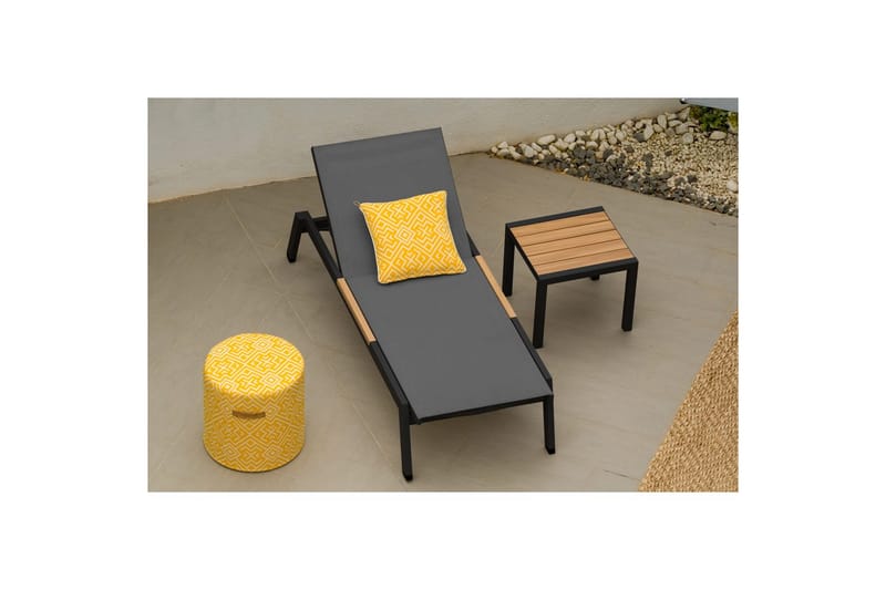 Utendørs møbelgruppe Lifestyle Garden Panama 2x solseng & salongbord - Hagemøbler - Balkong - Balkongmøbler - Balkonggrupper