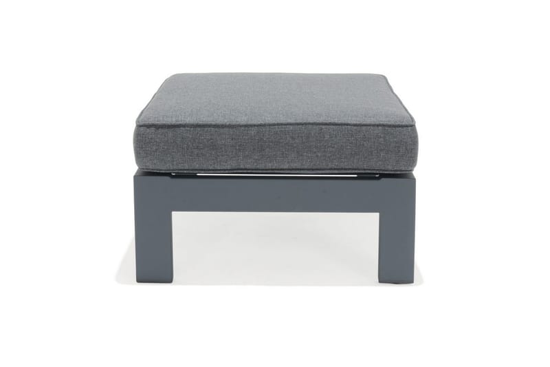 Utendørs møbelgruppe Lifestyle Garden PALAU 2x siderstol + 2x ottoman + sidebord 60 cm - Hagemøbler - Balkong - Balkongmøbler - Balkonggrupper