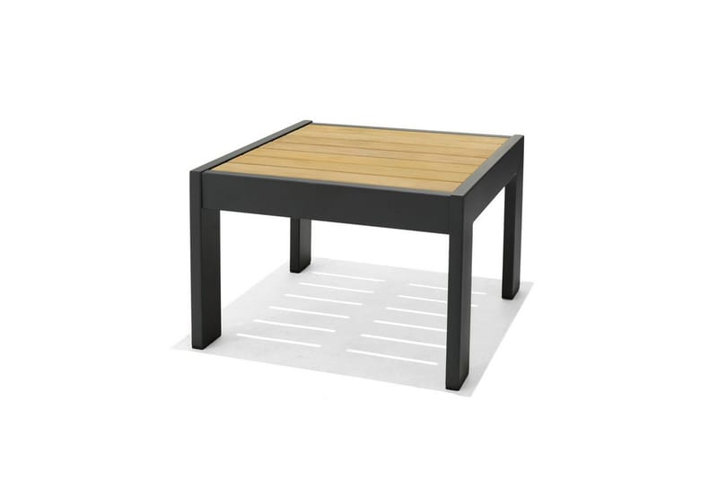 Utendørs møbelgruppe Lifestyle Garden PALAU 2x siderstol + sidebord 60 cm - Hagemøbler - Balkong - Balkongmøbler - Balkonggrupper