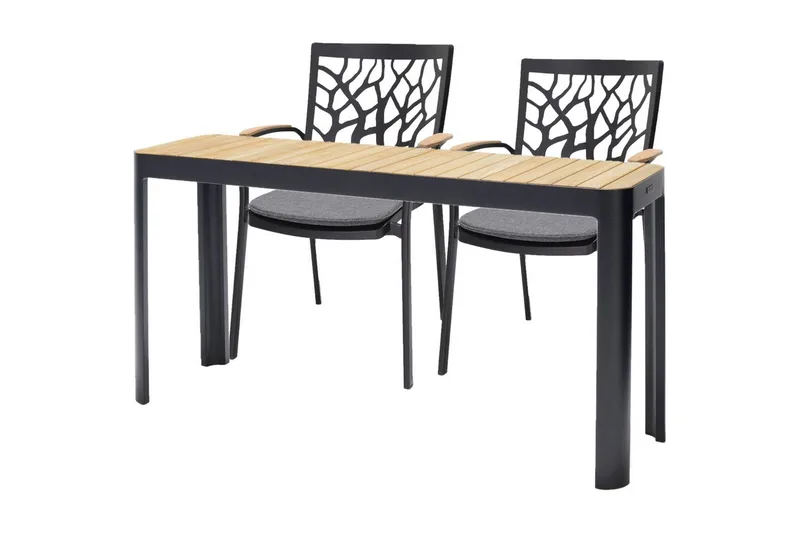 Utendørs møbelgruppe Lifestyle Garden Portals balkongbord & 2 stoler, undefined