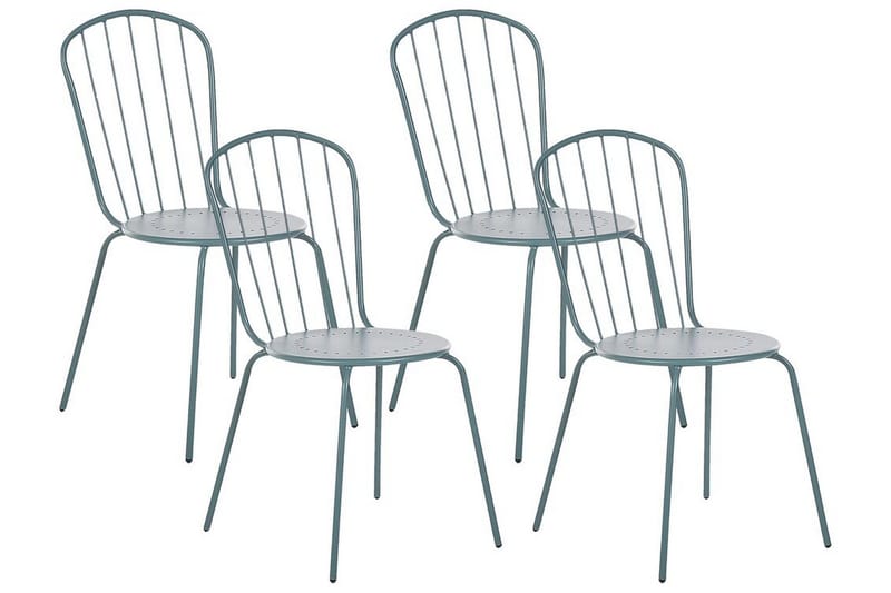 Victoriaville Spisestol Utendørs - Blå - Hagemøbler - Balkong - Balkongmøbler - Balkongstoler