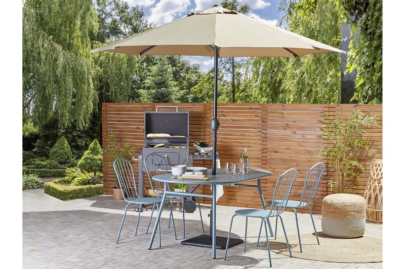 Victoriaville Spisestol Utendørs - Blå - Hagemøbler - Balkong - Balkongmøbler - Balkongstoler