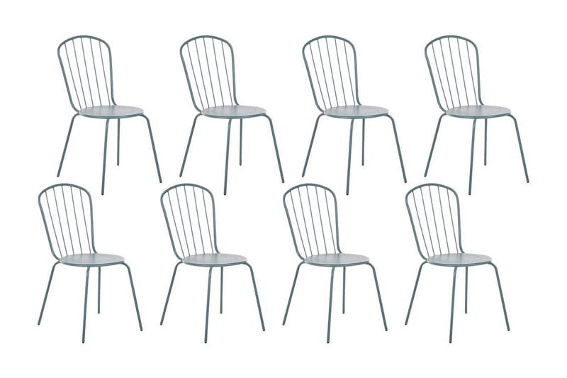 Victoriaville Spisestol Utendørs - Blå - Hagemøbler - Balkong - Balkongmøbler - Balkongstoler