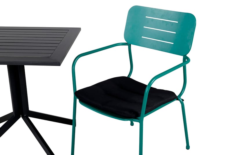 Way Spisegruppe 70cm + 2 Nicke Spisestoler Hvit - Venture Home - Hagemøbler - Balkong - Balkongmøbler - Balkonggrupper
