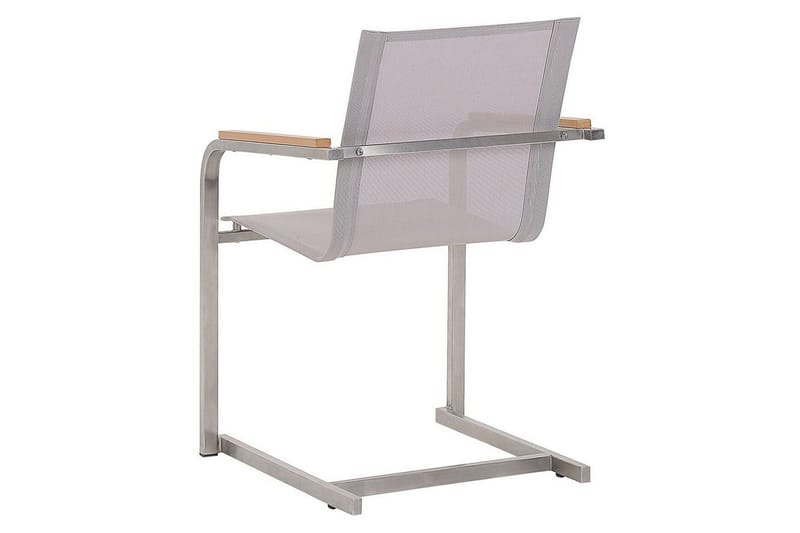 Zervo Lenestol - Beige/Sølv - Hagemøbler - Balkong - Balkongmøbler - Balkongstoler