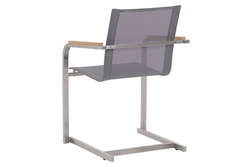 Zervo Lenestol - Grå/Sølv - Hagemøbler - Balkong - Balkongmøbler - Balkongstoler