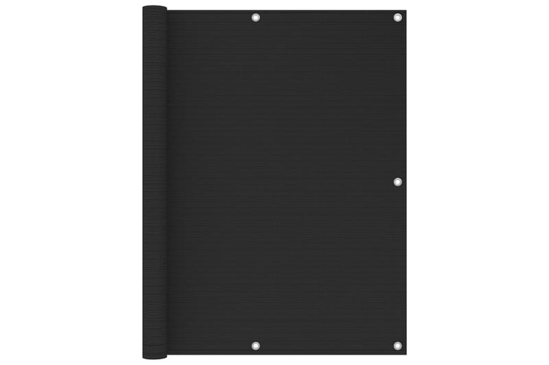 Balkongskjerm antrasitt 120x400 cm HDPE - Antrasittgrå - Hagemøbler - Balkong - Sikkerhet & vindbeskyttelse balkong - Balkongbeskyttelse