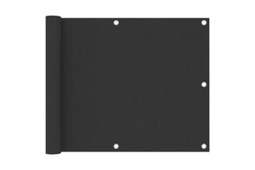 Balkongskjerm antrasitt 75x300 cm oxfordstoff - Antrasittgrå - Hagemøbler - Balkong - Sikkerhet & vindbeskyttelse balkong - Balkongbeskyttelse