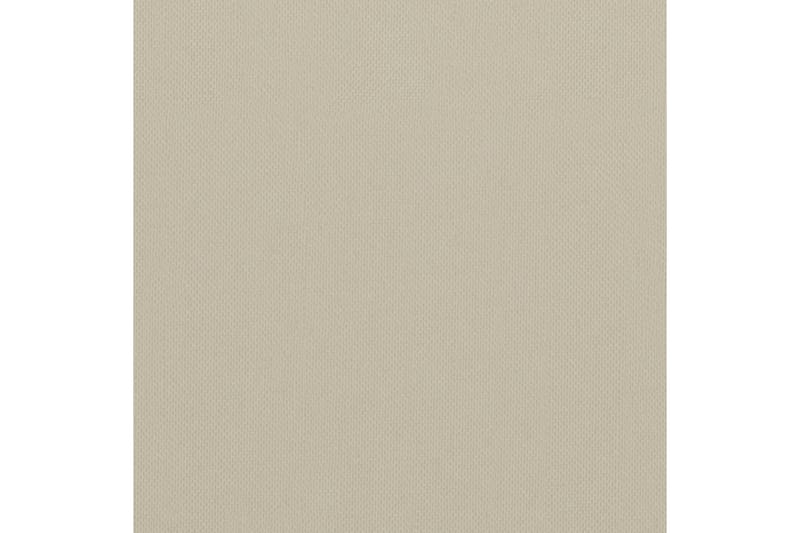 Balkongskjerm beige 75x500 cm oxfordstoff - Beige - Hagemøbler - Balkong - Sikkerhet & vindbeskyttelse balkong - Balkongbeskyttelse