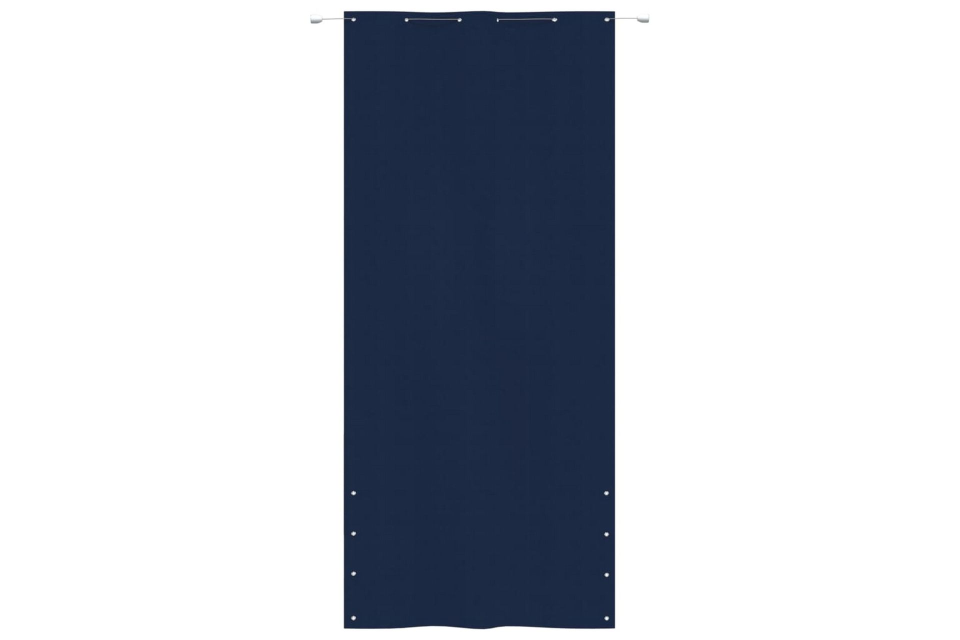 Balkongskjerm blå 120x240 cm oxfordstoff - Blå - Hagemøbler - Balkong - Sikkerhet & vindbeskyttelse balkong - Balkongbeskyttelse