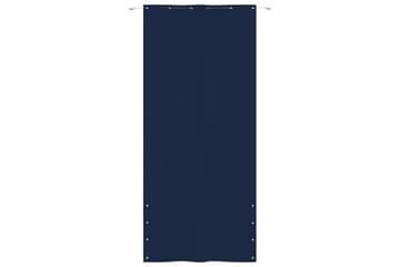 Balkongskjerm blå 120x240 cm oxfordstoff - Blå - Hagemøbler - Balkong - Sikkerhet & vindbeskyttelse balkong - Balkongbeskyttelse