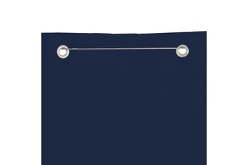Balkongskjerm blå 120x240 cm oxfordstoff - Blå - Hagemøbler - Balkong - Sikkerhet & vindbeskyttelse balkong - Balkongbeskyttelse